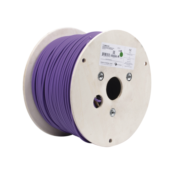 Cable Siemon Blindado, F/UTP, Categoria 6A, LSZH, Violeta, Carrete por 305 metros