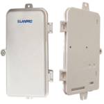 CAJA LIU EN PLASTICO ABS PARA FIBRA ÓPTICA CAPACIDAD DE 4 ADAPT. DUPLEX SC/LC SM/MM (NO INCLUIDOS)