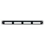 Herraje Siemon MAX Patch Panel Modular, 24 Puertos, Categoría 6, Plano, 1UR