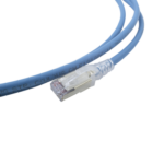 Patch Cord Siemon Blindado, F/UTP, 28 AWG, Ultradelgado, Categoría 6A, Azul, 2 metros - Imagen 5