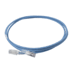 Patch Cord Siemon Blindado, F/UTP, 28 AWG, Ultradelgado, Categoría 6A, Azul, 1.5 metros