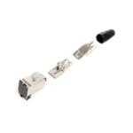 Modulo Jack Siemon Blindado, Categoria 7A, Línea TERA, Negro - Imagen 7