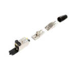 Modulo Jack Siemon Blindado, Categoria 7A, Línea TERA, Negro - Imagen 8