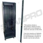 GABINETE DE PISO  PROFUNDIDAD 1000MM ANCHO 600MM ALTURA 42U 4 VENTILADORES - Imagen 2