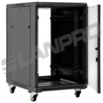 GABINETE DE PISO PROFUNDIDAD 800MM ANCHO 600MM ALTURA 18U 4 VENTILADORES - Imagen 4