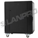 GABINETE DE PISO PROFUNDIDAD 800MM ANCHO 600MM ALTURA 18U 4 VENTILADORES - Imagen 3