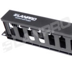 Organizador De Cables Plastico Horizontal Ancho 19" Y 1U De Altura - Imagen 2