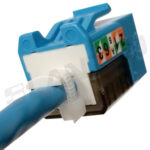 Jack Cat 6a RJ45 X-Class Con IDC de 90° No Blindado - Imagen 4