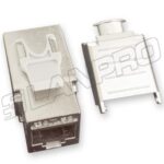 Jack Cat 6a RJ45 Blindado - Imagen 2