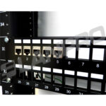 Herraje Para 24 Puertos Completamente Blindado No Incluye Modulos - Imagen 3