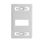 Faceplate Siemon MAX, Vertical Blanco, 1, 2 y 4 Puertos - Imagen 4